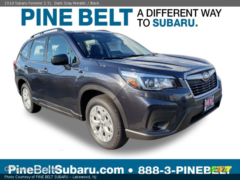 Dark Gray Metallic / Black 2019 Subaru Forester 2.5i
