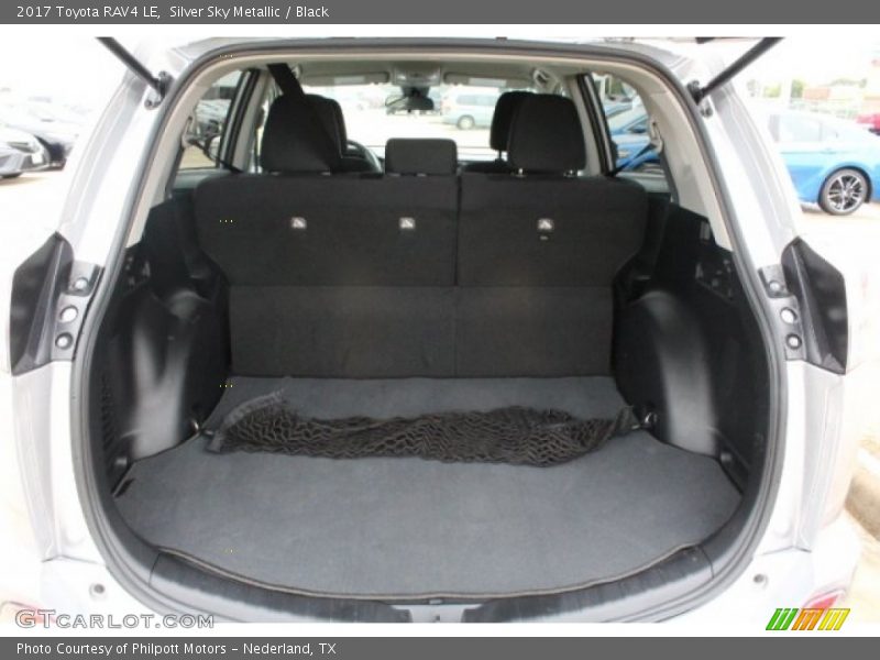 Silver Sky Metallic / Black 2017 Toyota RAV4 LE