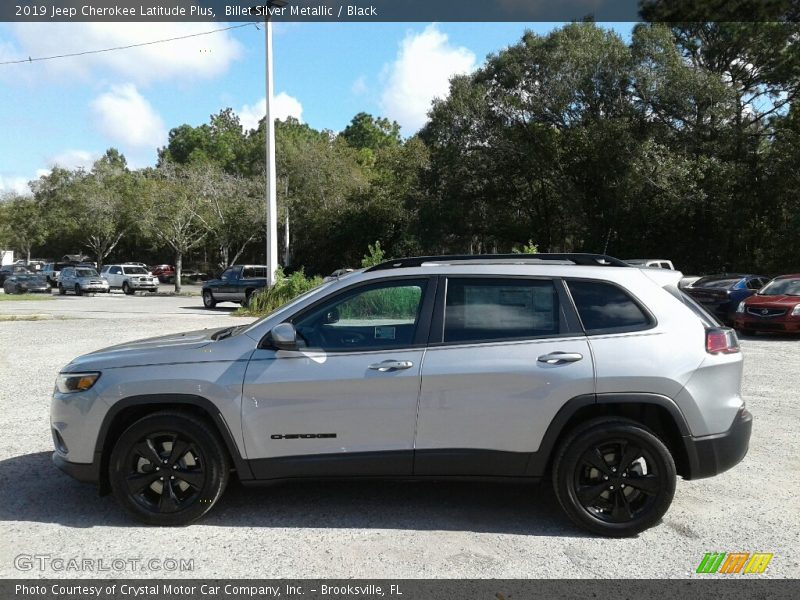 Billet Silver Metallic / Black 2019 Jeep Cherokee Latitude Plus