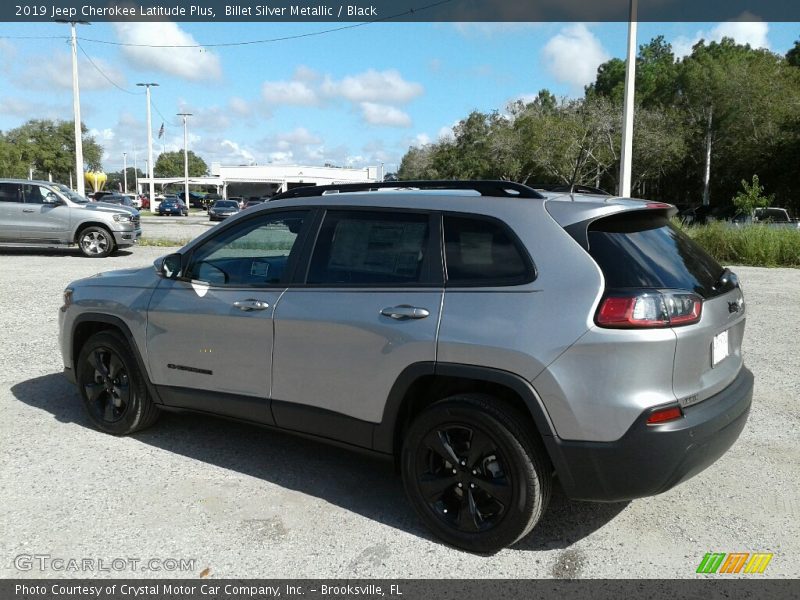 Billet Silver Metallic / Black 2019 Jeep Cherokee Latitude Plus