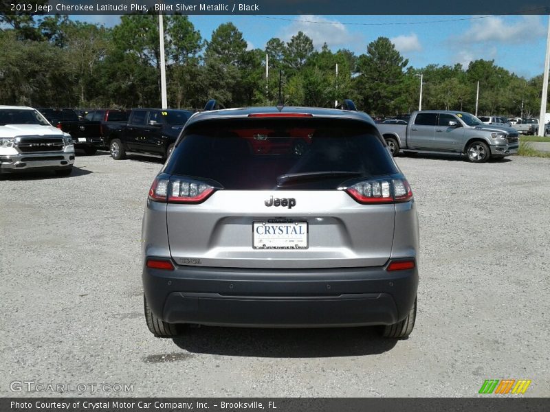 Billet Silver Metallic / Black 2019 Jeep Cherokee Latitude Plus