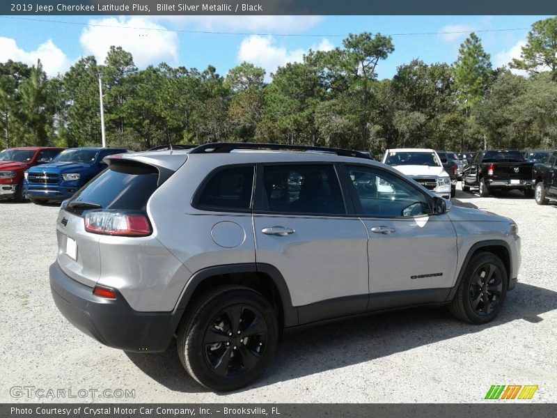 Billet Silver Metallic / Black 2019 Jeep Cherokee Latitude Plus