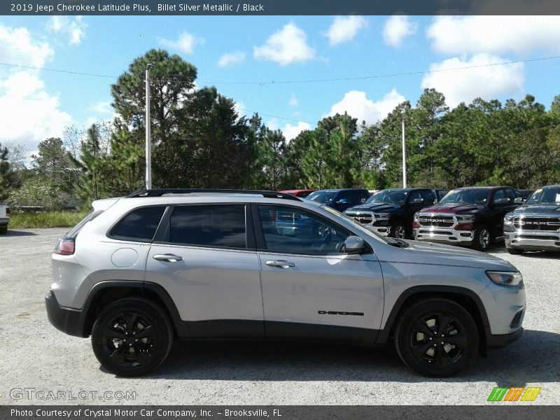 Billet Silver Metallic / Black 2019 Jeep Cherokee Latitude Plus