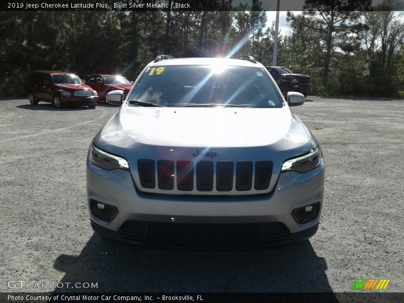 Billet Silver Metallic / Black 2019 Jeep Cherokee Latitude Plus