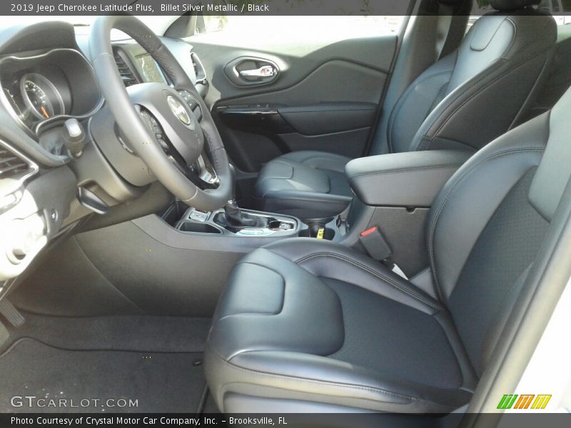 Billet Silver Metallic / Black 2019 Jeep Cherokee Latitude Plus