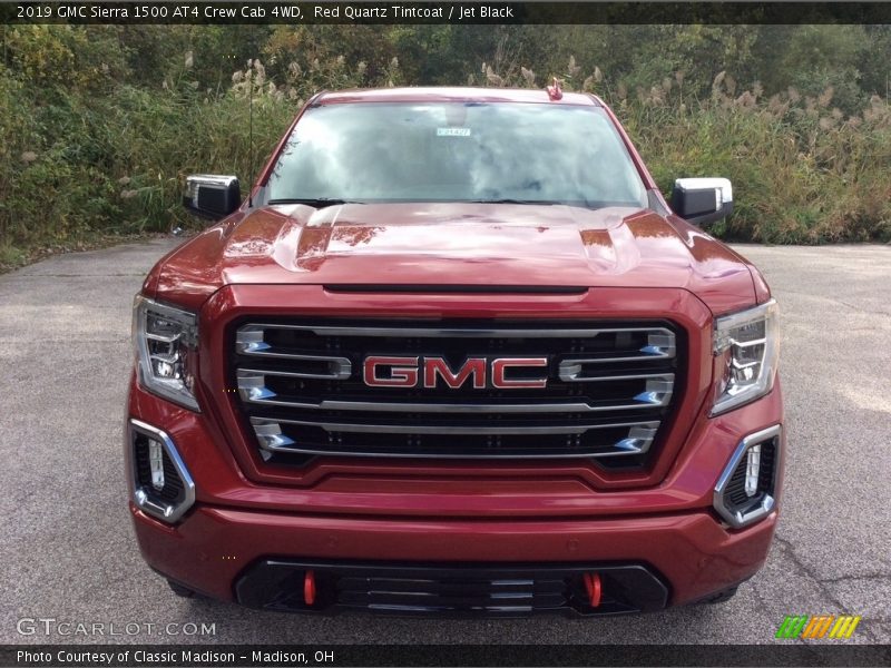 Red Quartz Tintcoat / Jet Black 2019 GMC Sierra 1500 AT4 Crew Cab 4WD