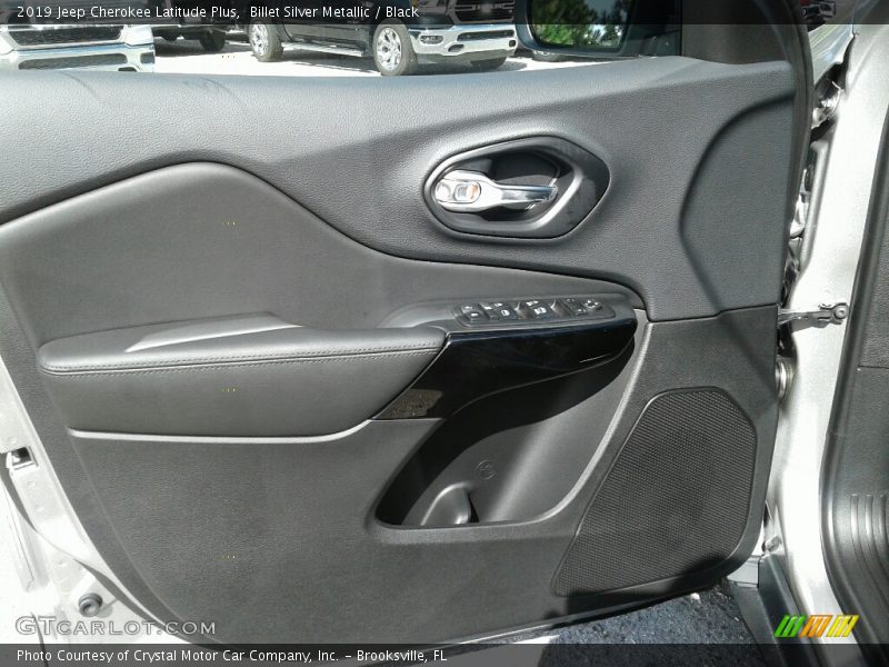 Billet Silver Metallic / Black 2019 Jeep Cherokee Latitude Plus