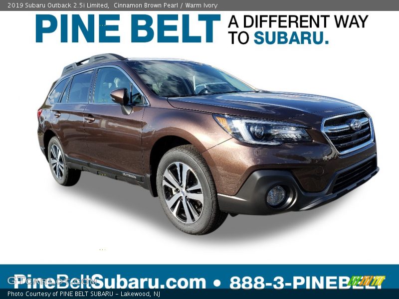 Cinnamon Brown Pearl / Warm Ivory 2019 Subaru Outback 2.5i Limited