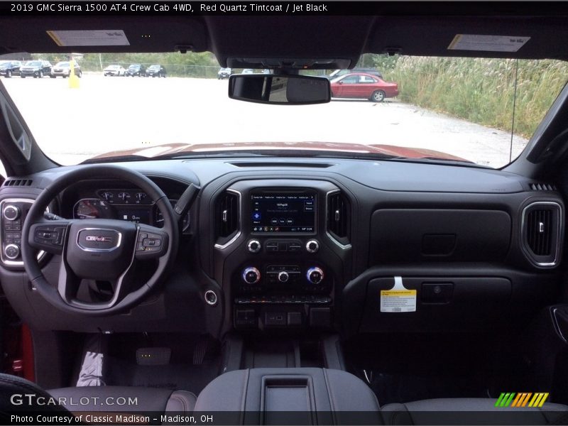 Red Quartz Tintcoat / Jet Black 2019 GMC Sierra 1500 AT4 Crew Cab 4WD