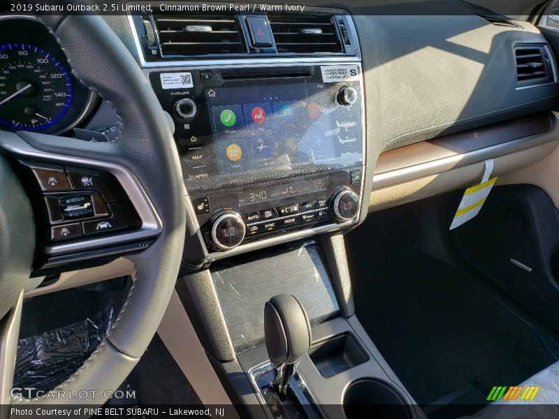 Cinnamon Brown Pearl / Warm Ivory 2019 Subaru Outback 2.5i Limited