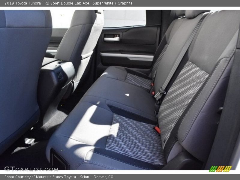 Super White / Graphite 2019 Toyota Tundra TRD Sport Double Cab 4x4