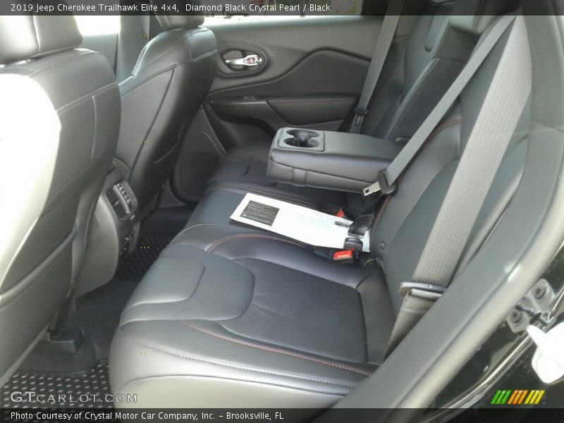 Diamond Black Crystal Pearl / Black 2019 Jeep Cherokee Trailhawk Elite 4x4