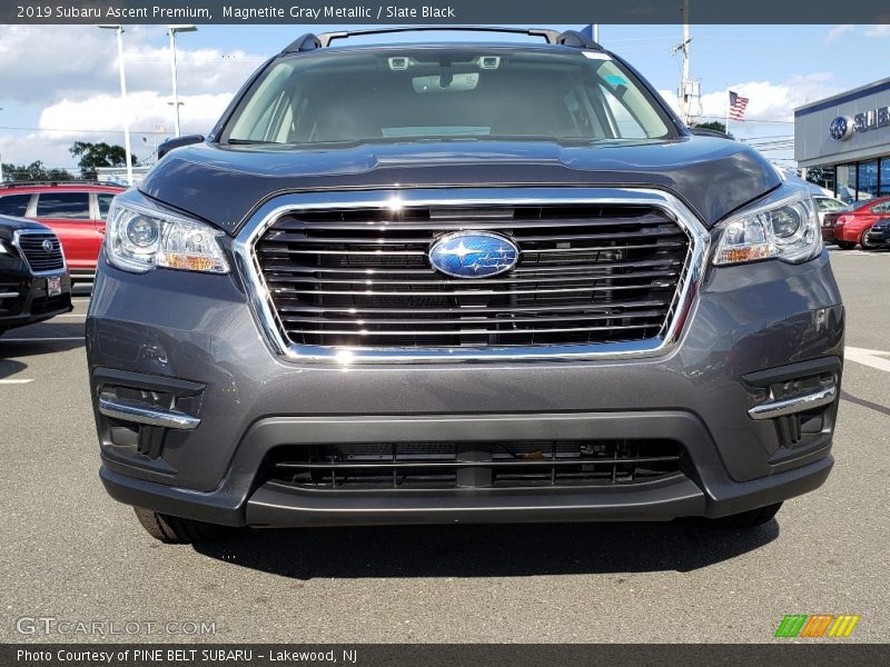 Magnetite Gray Metallic / Slate Black 2019 Subaru Ascent Premium