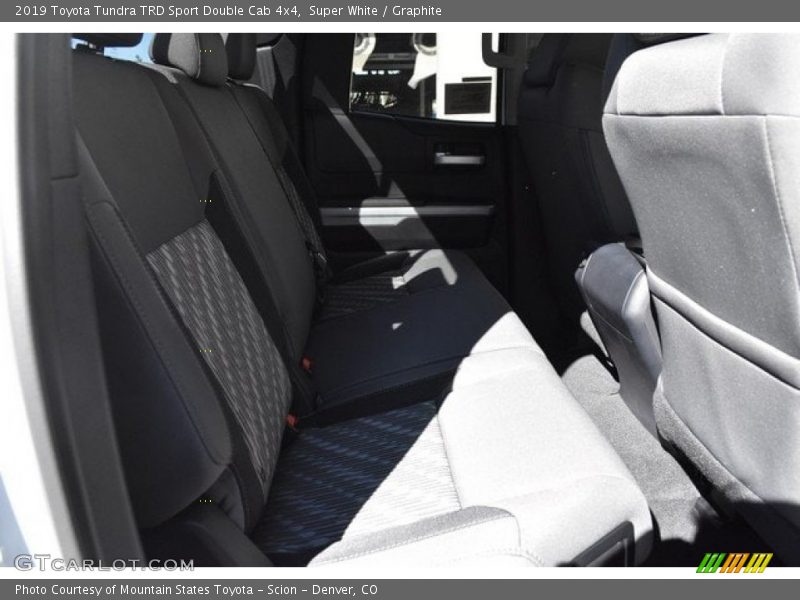 Super White / Graphite 2019 Toyota Tundra TRD Sport Double Cab 4x4