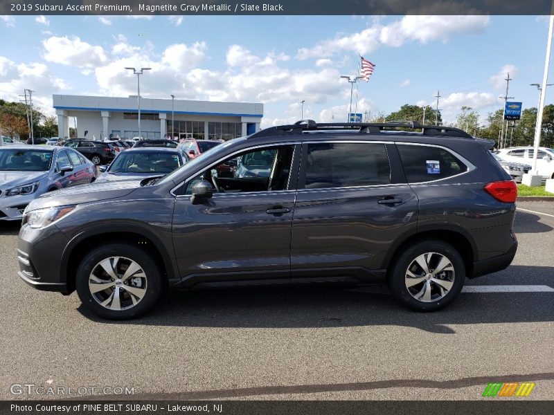 Magnetite Gray Metallic / Slate Black 2019 Subaru Ascent Premium