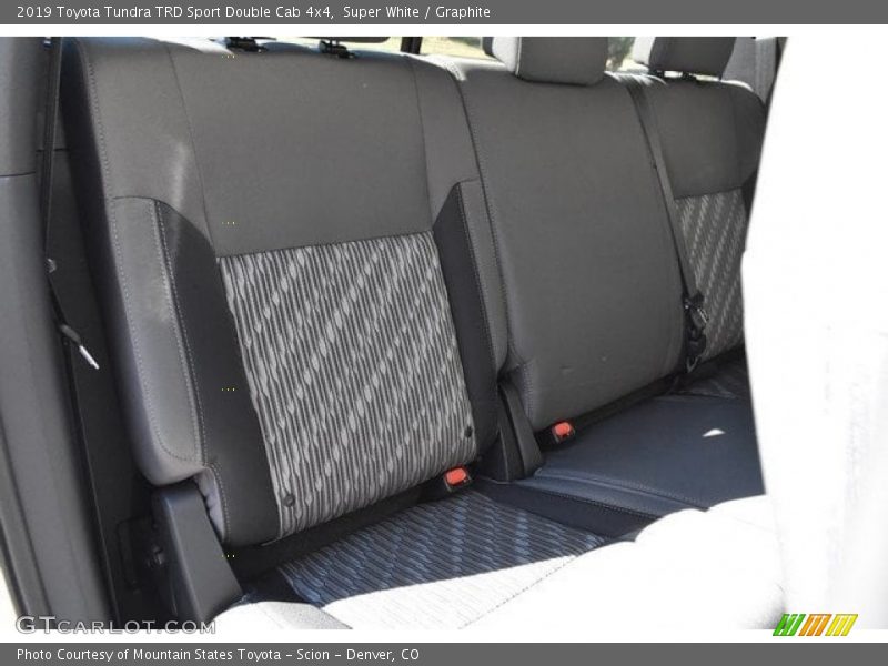 Super White / Graphite 2019 Toyota Tundra TRD Sport Double Cab 4x4