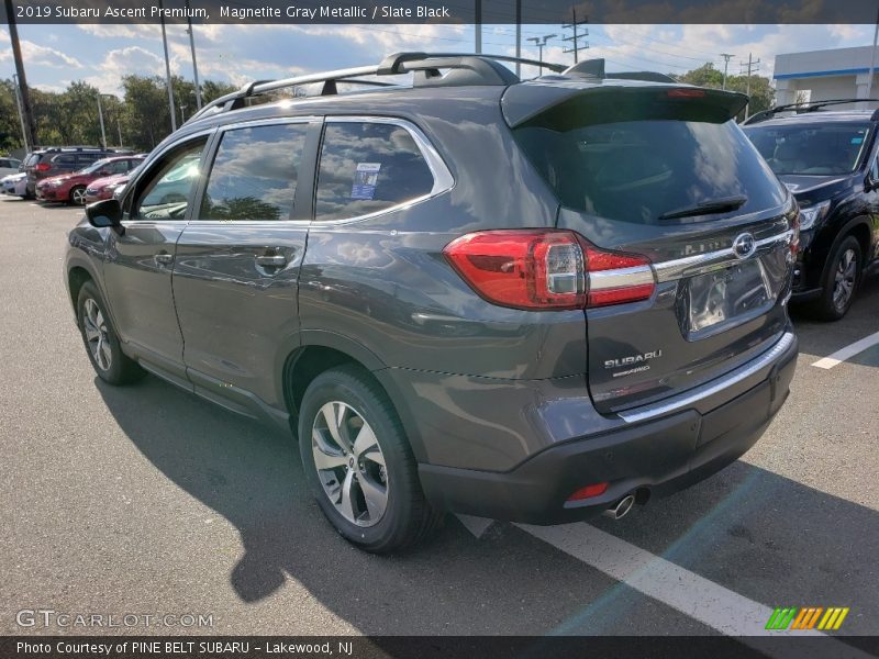 Magnetite Gray Metallic / Slate Black 2019 Subaru Ascent Premium
