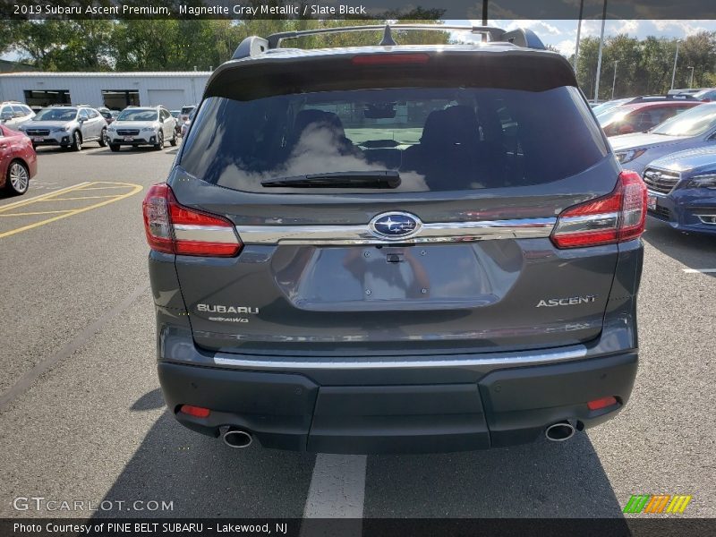 Magnetite Gray Metallic / Slate Black 2019 Subaru Ascent Premium