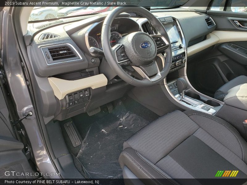Magnetite Gray Metallic / Slate Black 2019 Subaru Ascent Premium