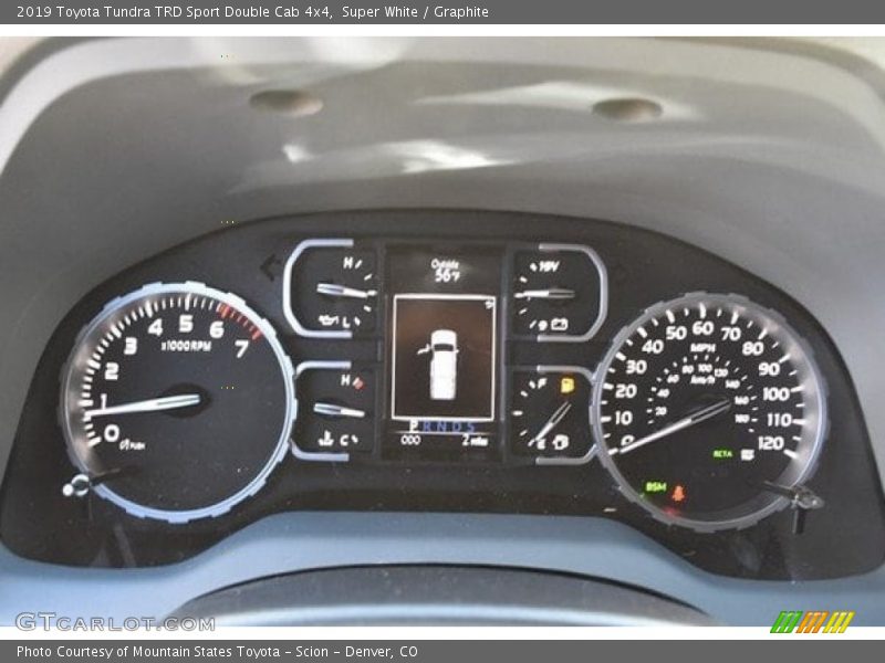  2019 Tundra TRD Sport Double Cab 4x4 TRD Sport Double Cab 4x4 Gauges