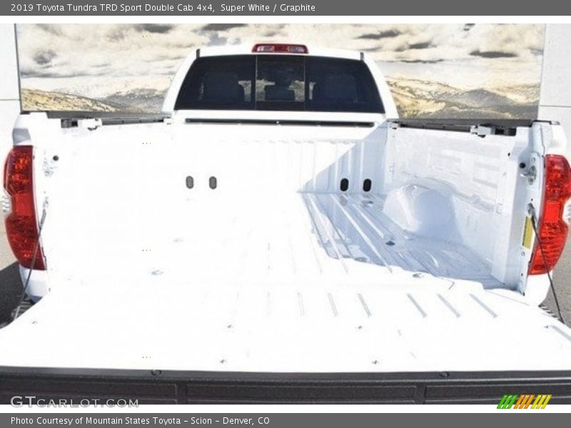 Super White / Graphite 2019 Toyota Tundra TRD Sport Double Cab 4x4