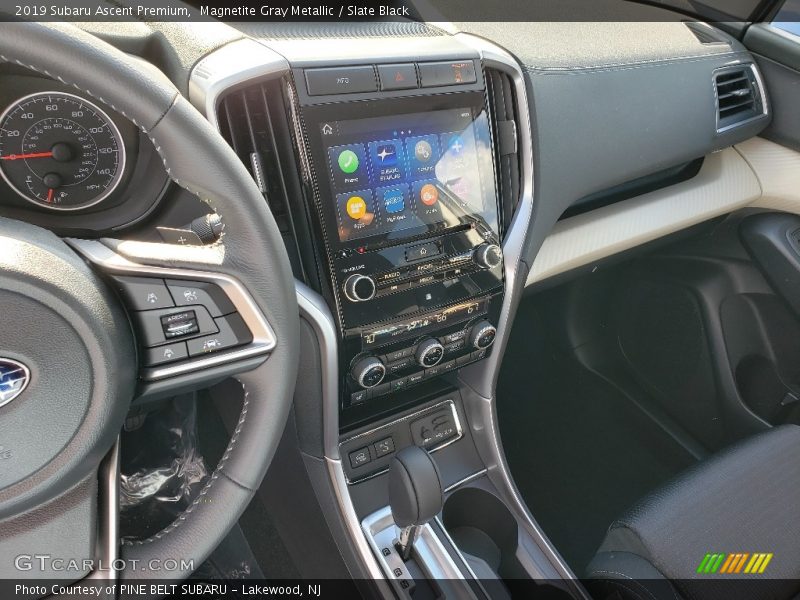 Magnetite Gray Metallic / Slate Black 2019 Subaru Ascent Premium