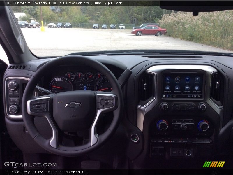 Black / Jet Black 2019 Chevrolet Silverado 1500 RST Crew Cab 4WD