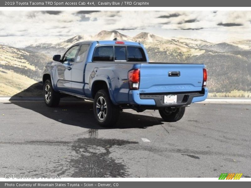 Cavalry Blue / TRD Graphite 2019 Toyota Tacoma TRD Sport Access Cab 4x4