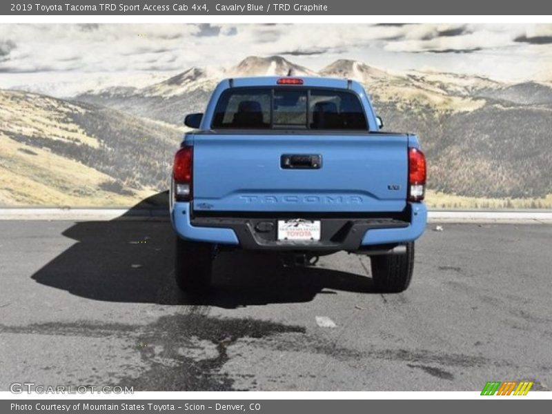 Cavalry Blue / TRD Graphite 2019 Toyota Tacoma TRD Sport Access Cab 4x4