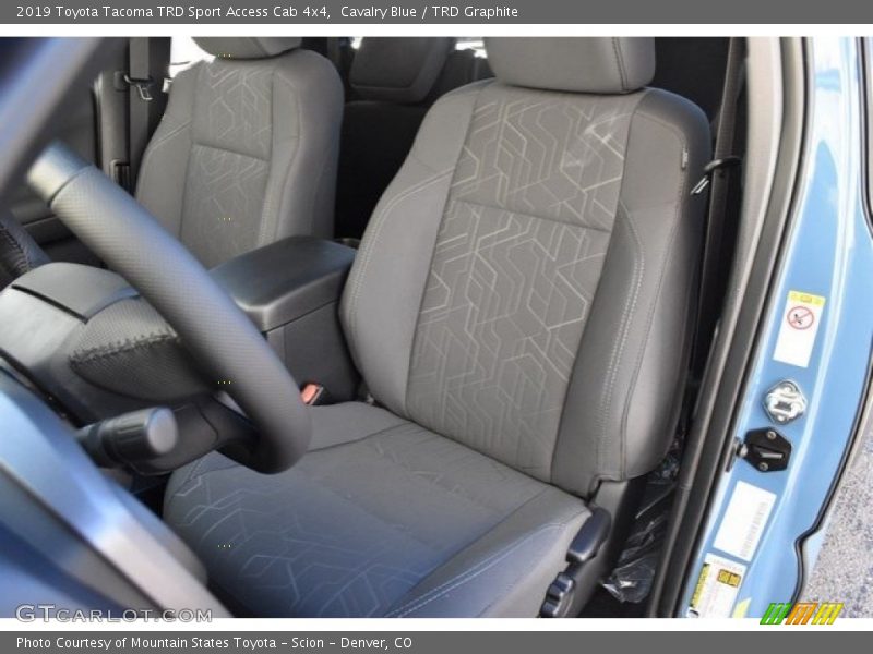 Cavalry Blue / TRD Graphite 2019 Toyota Tacoma TRD Sport Access Cab 4x4