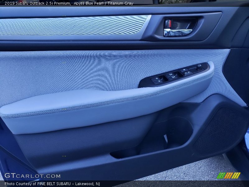 Abyss Blue Pearl / Titanium Gray 2019 Subaru Outback 2.5i Premium