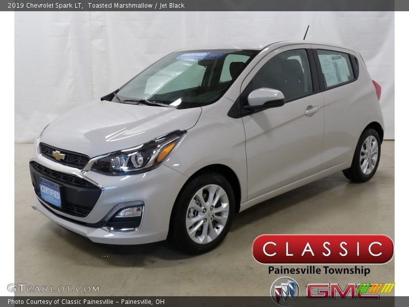 Toasted Marshmallow / Jet Black 2019 Chevrolet Spark LT