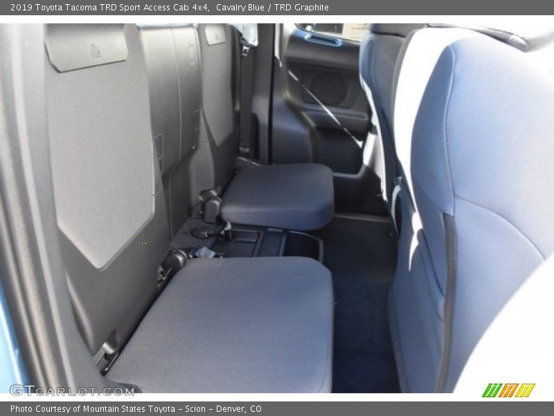 Rear Seat of 2019 Tacoma TRD Sport Access Cab 4x4