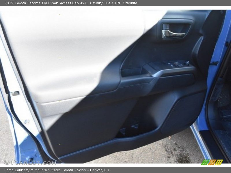 Cavalry Blue / TRD Graphite 2019 Toyota Tacoma TRD Sport Access Cab 4x4