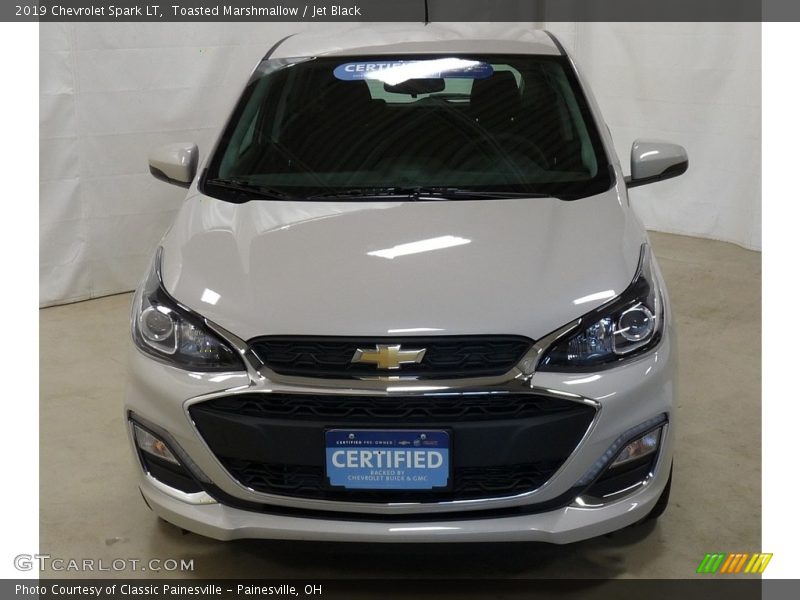 Toasted Marshmallow / Jet Black 2019 Chevrolet Spark LT