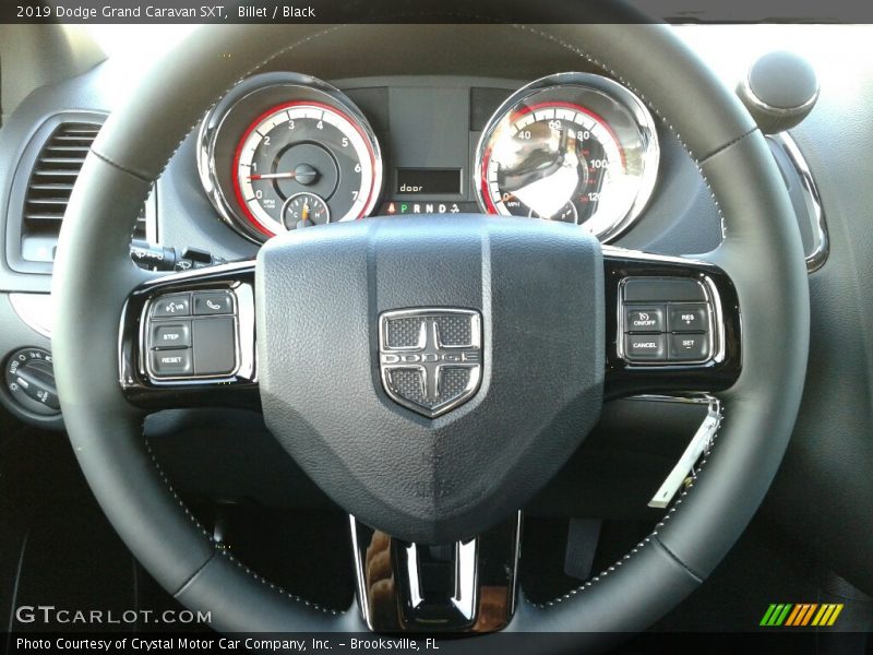 Billet / Black 2019 Dodge Grand Caravan SXT