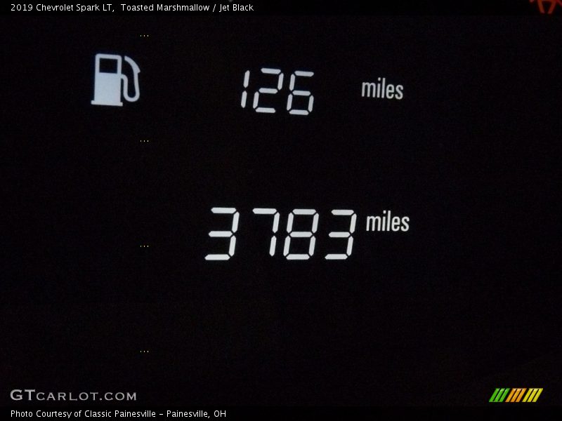 Toasted Marshmallow / Jet Black 2019 Chevrolet Spark LT