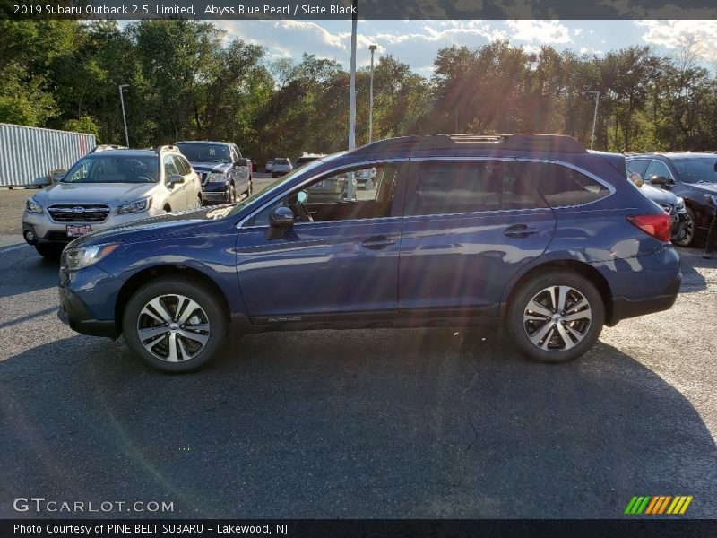 Abyss Blue Pearl / Slate Black 2019 Subaru Outback 2.5i Limited