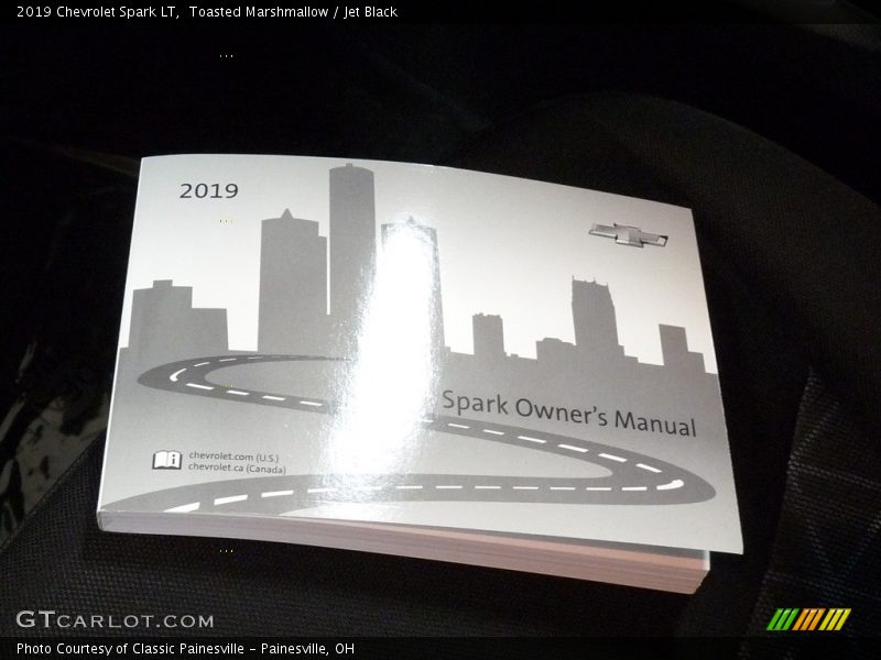 Toasted Marshmallow / Jet Black 2019 Chevrolet Spark LT