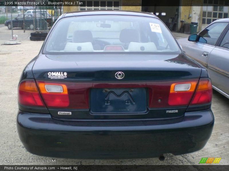 Blueberry Mica / Tan 1995 Mazda Protege LX