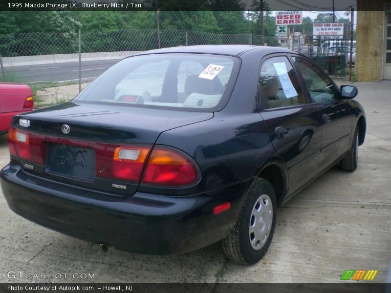 Blueberry Mica / Tan 1995 Mazda Protege LX