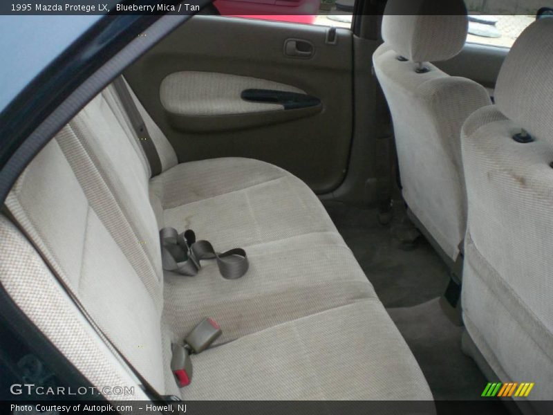 Blueberry Mica / Tan 1995 Mazda Protege LX