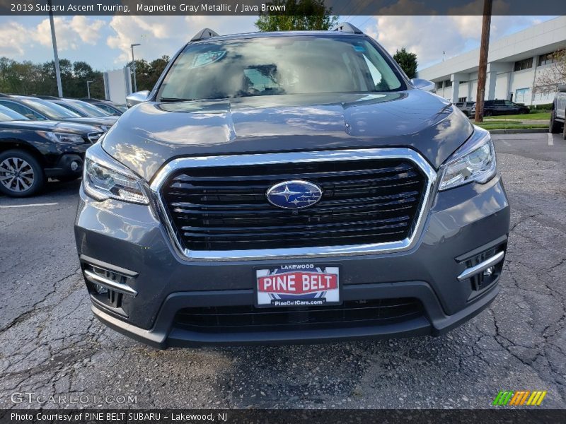 Magnetite Gray Metallic / Java Brown 2019 Subaru Ascent Touring