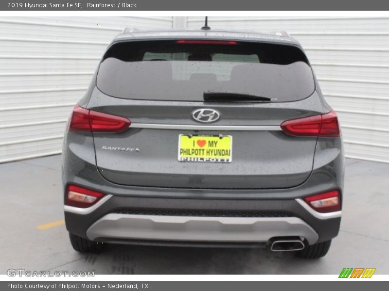 Rainforest / Black 2019 Hyundai Santa Fe SE