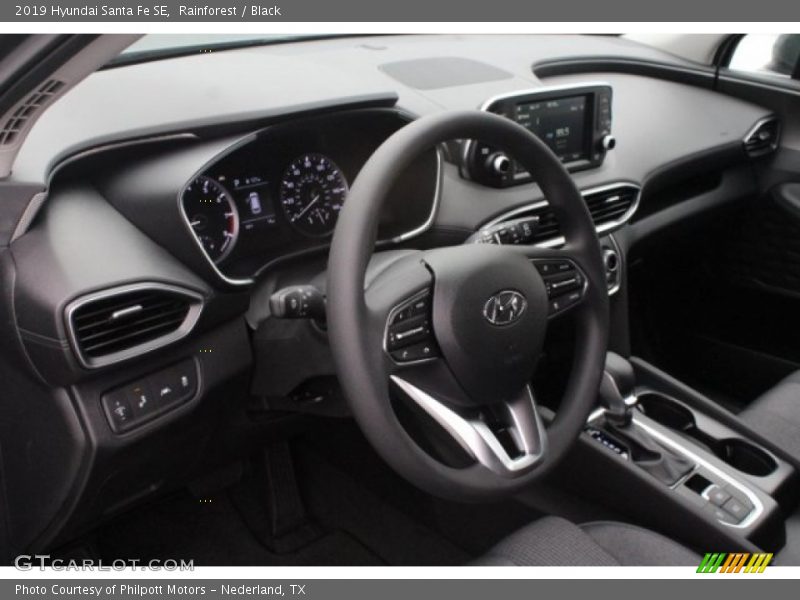 Rainforest / Black 2019 Hyundai Santa Fe SE