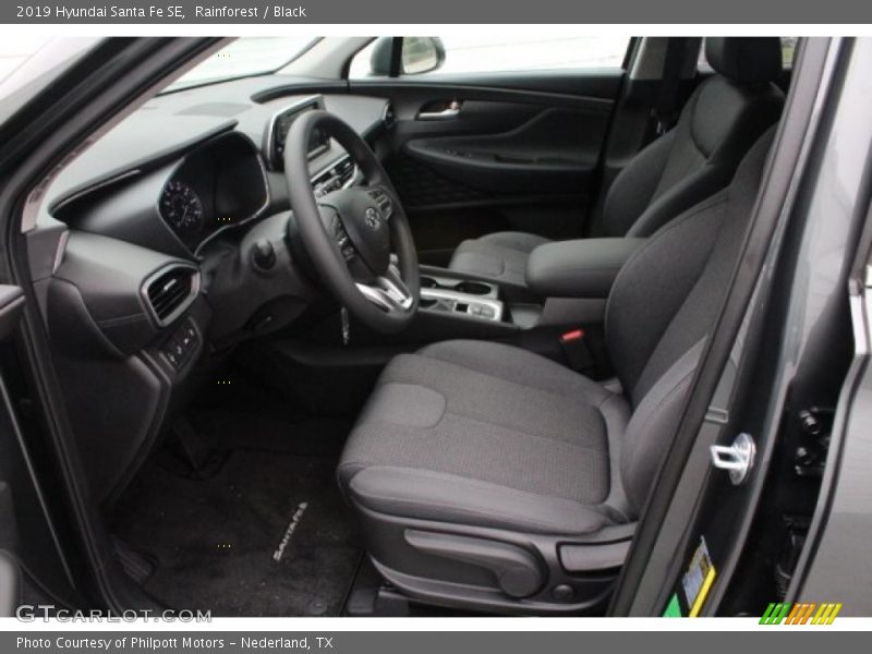 Rainforest / Black 2019 Hyundai Santa Fe SE