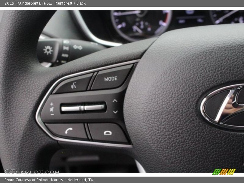 Rainforest / Black 2019 Hyundai Santa Fe SE