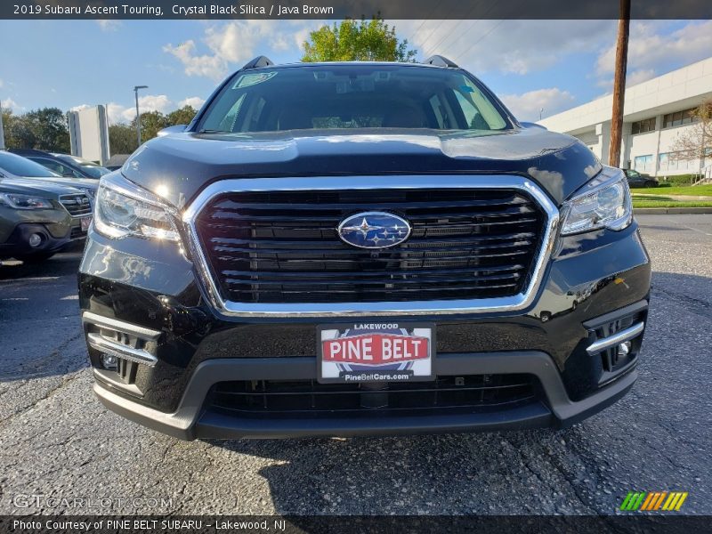 Crystal Black Silica / Java Brown 2019 Subaru Ascent Touring