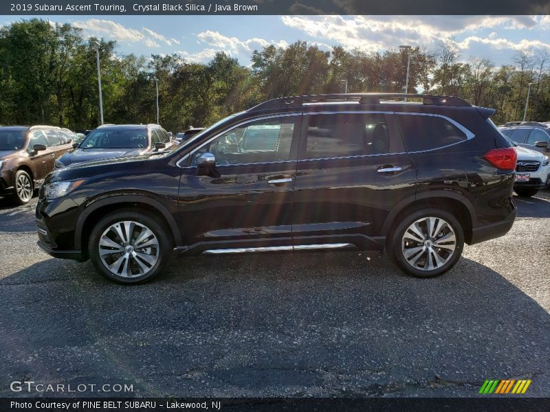 Crystal Black Silica / Java Brown 2019 Subaru Ascent Touring
