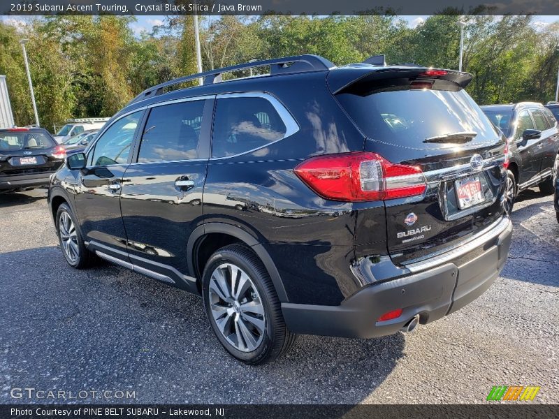 Crystal Black Silica / Java Brown 2019 Subaru Ascent Touring